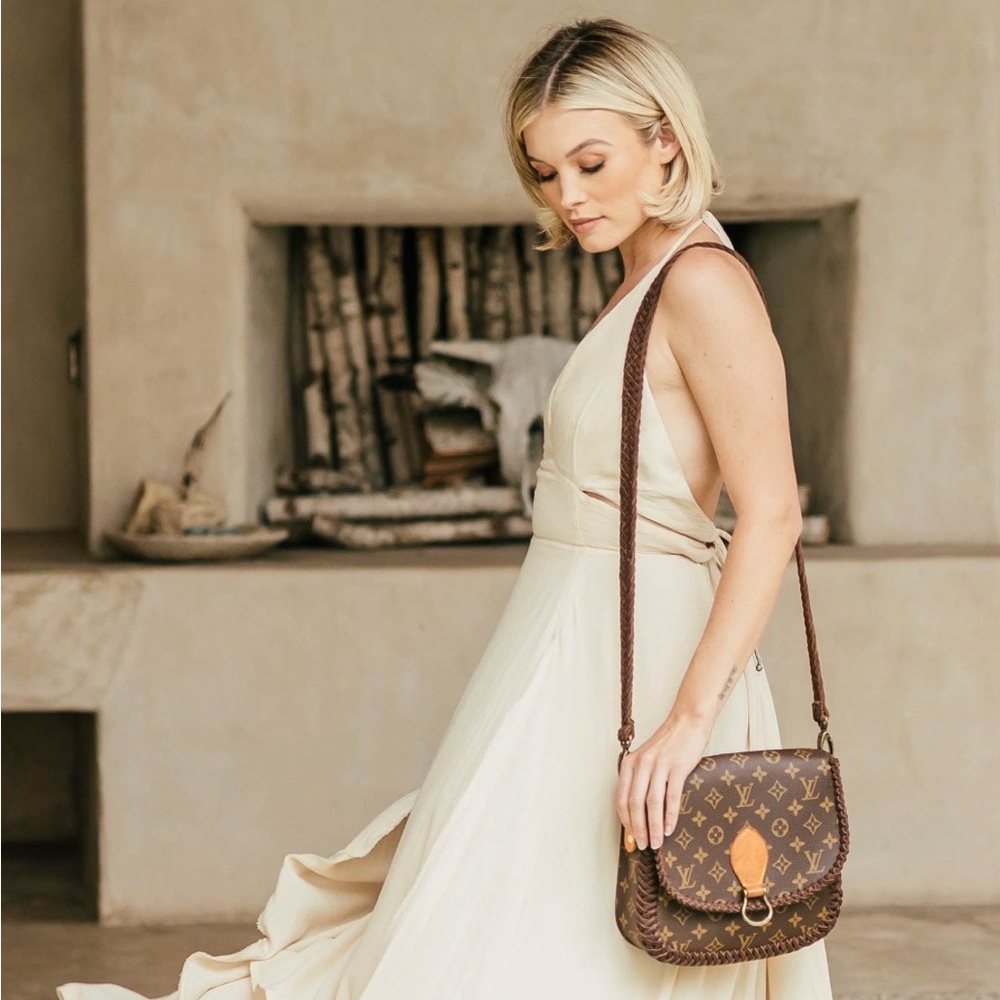 Louis Vuitton Brown Monogram Crossbody Bag